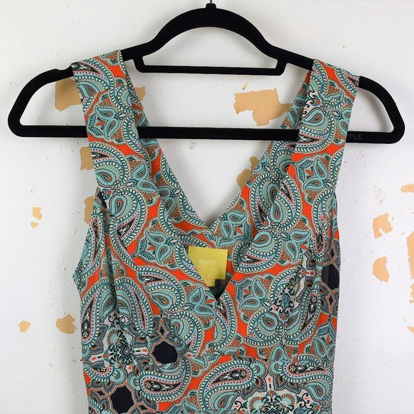 Anthropologie Green Canyon Maeve Maxi Dress Sz - Picture 5 of 16